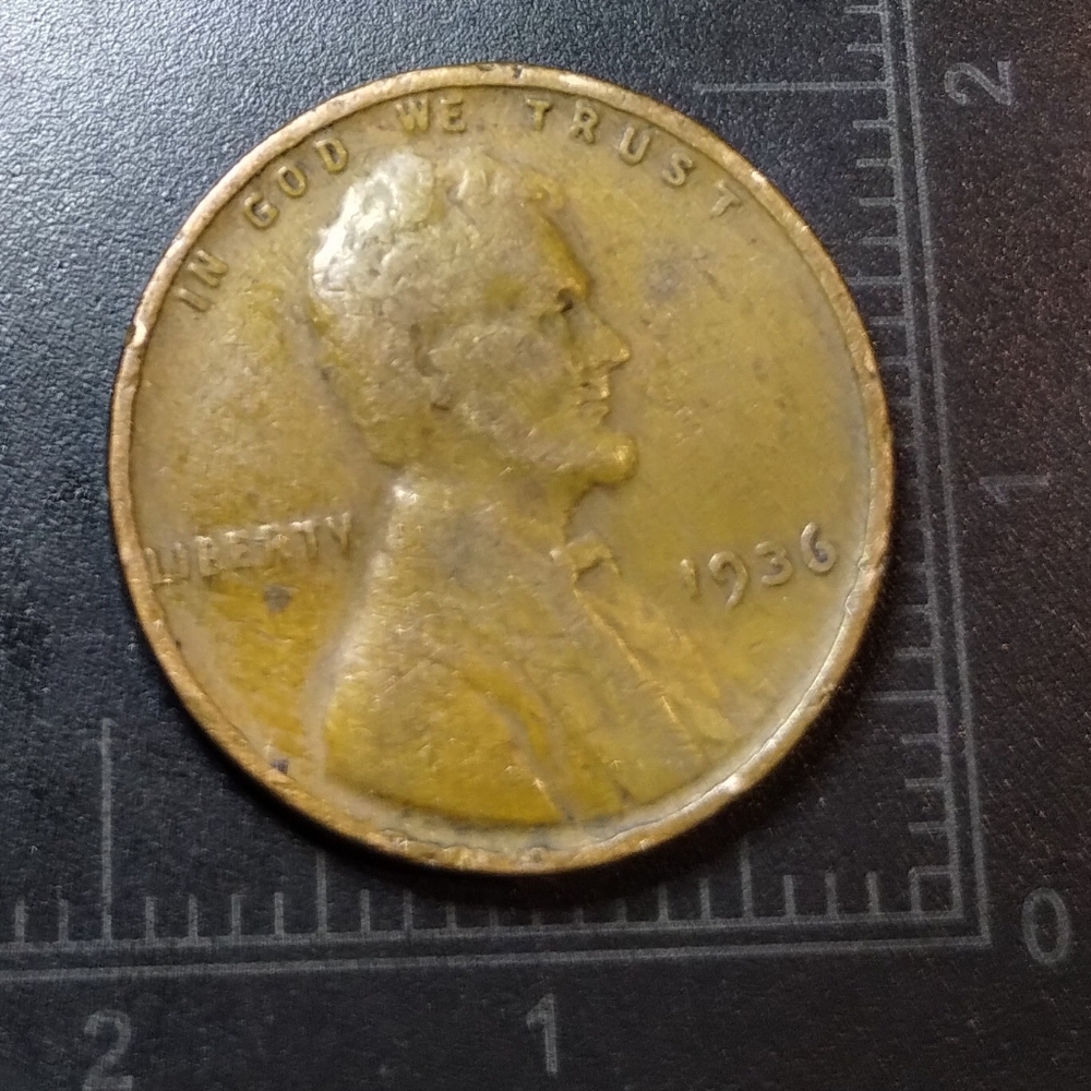 1936 Lincoln Wheat Penny